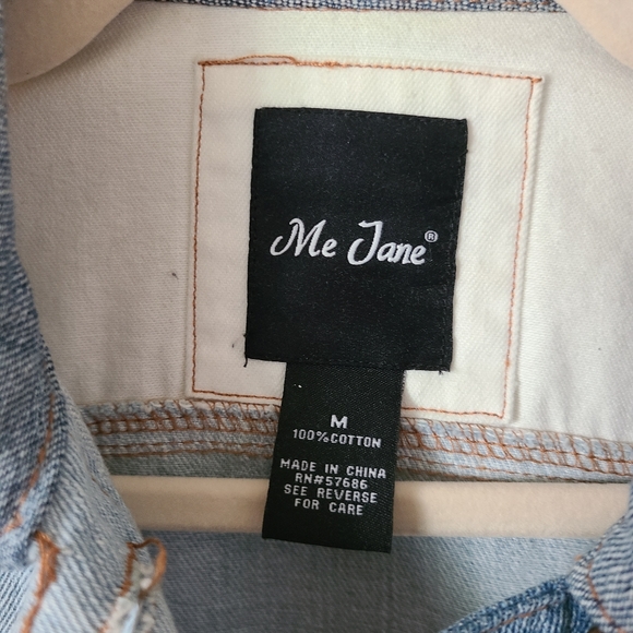 Me Jane Denim Patchwork Jacket - Picture 5 of 5